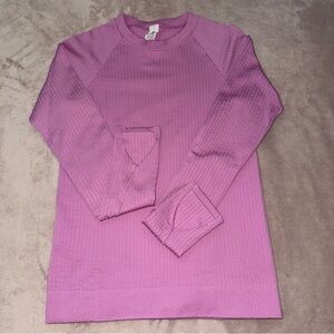 Lululemon rest less pullover long sleeve shirt size 2